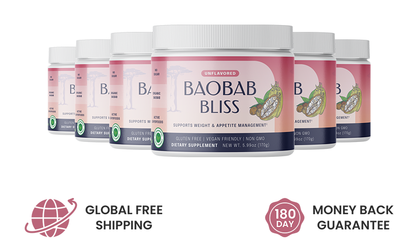 6 Jars of Baobab Bliss